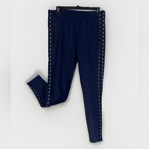 Pink By Victoria's Secret Navy LOGO Track Skinny Pants Size M Medium